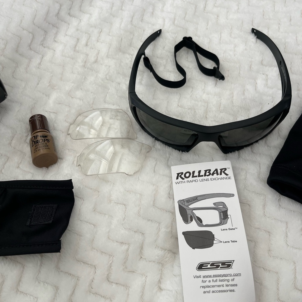 ESS Rollbar Sunglasses with Accessories